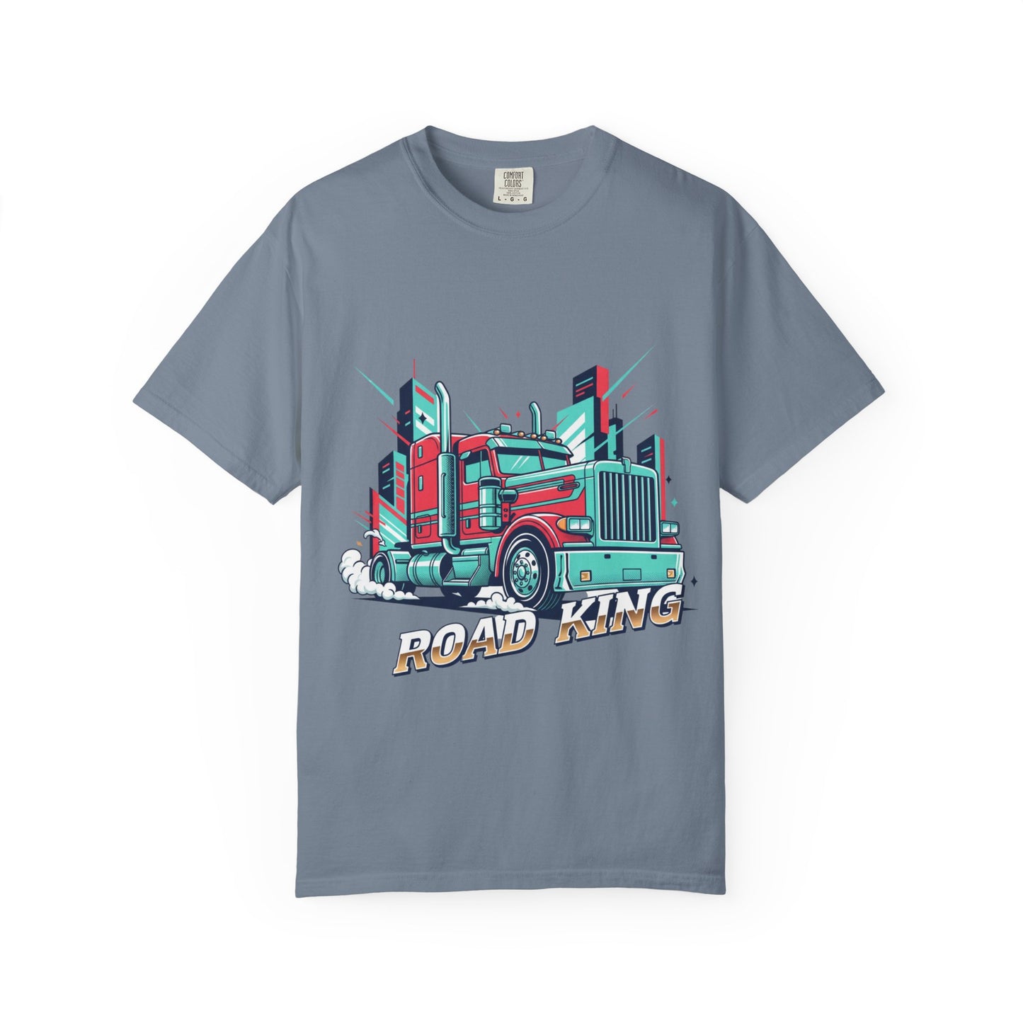 Road King Trucker T-Shirt — Retro Semi Truck Graphic Tee