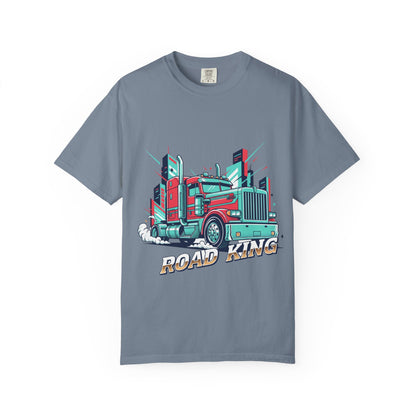 Road King Trucker T-Shirt — Retro Semi Truck Graphic Tee