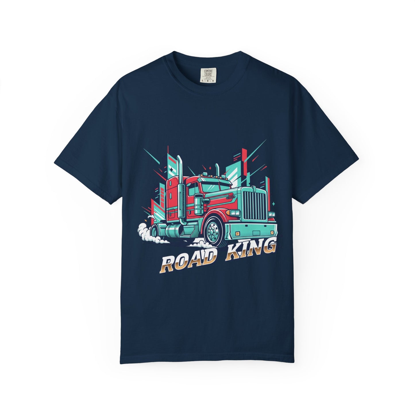 Road King Trucker T-Shirt — Retro Semi Truck Graphic Tee