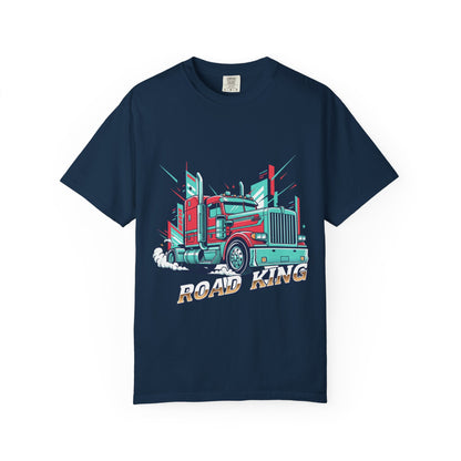 Road King Trucker T-Shirt — Retro Semi Truck Graphic Tee