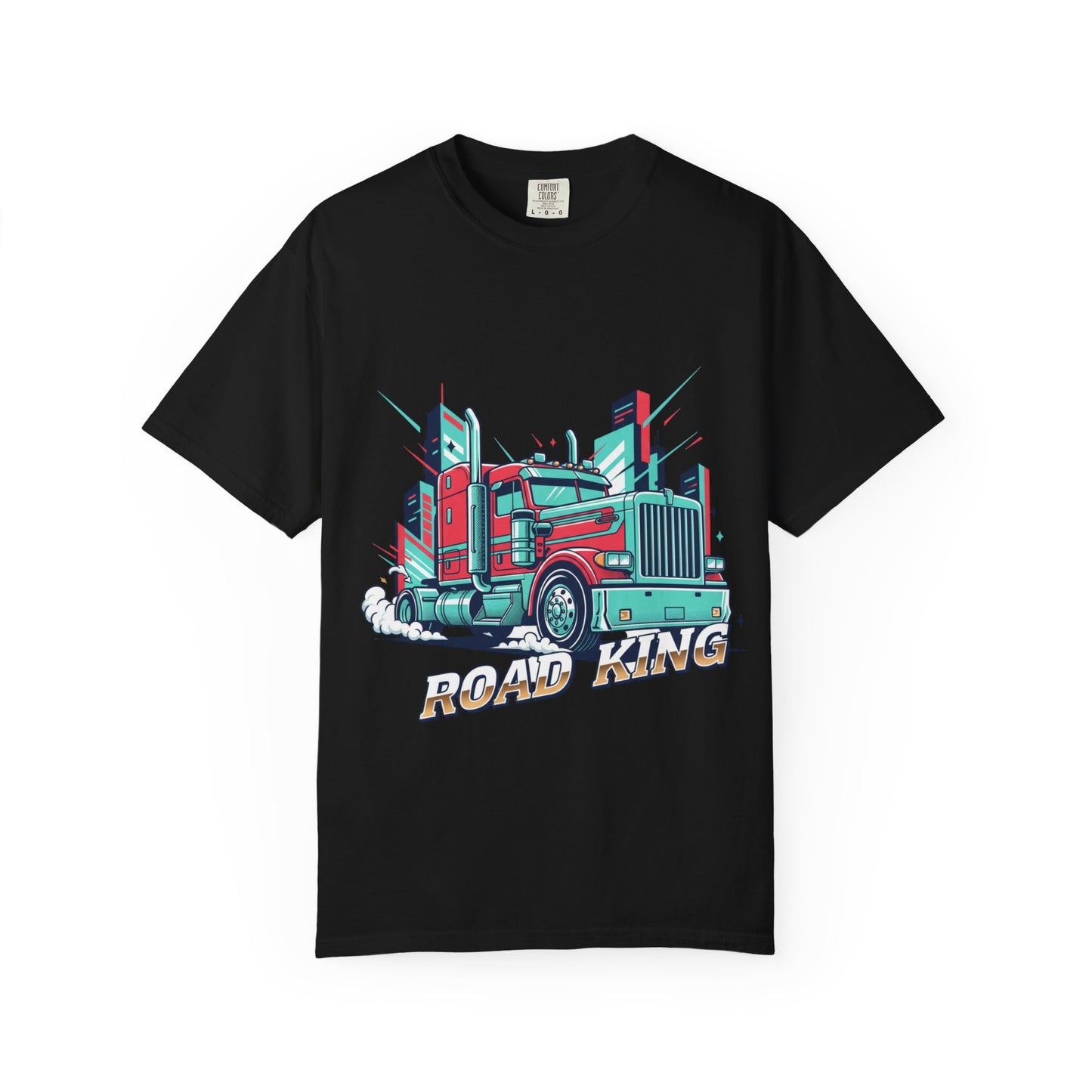 Road King Trucker T-Shirt — Retro Semi Truck Graphic Tee