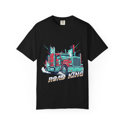 Road King Trucker T-Shirt — Retro Semi Truck Graphic Tee