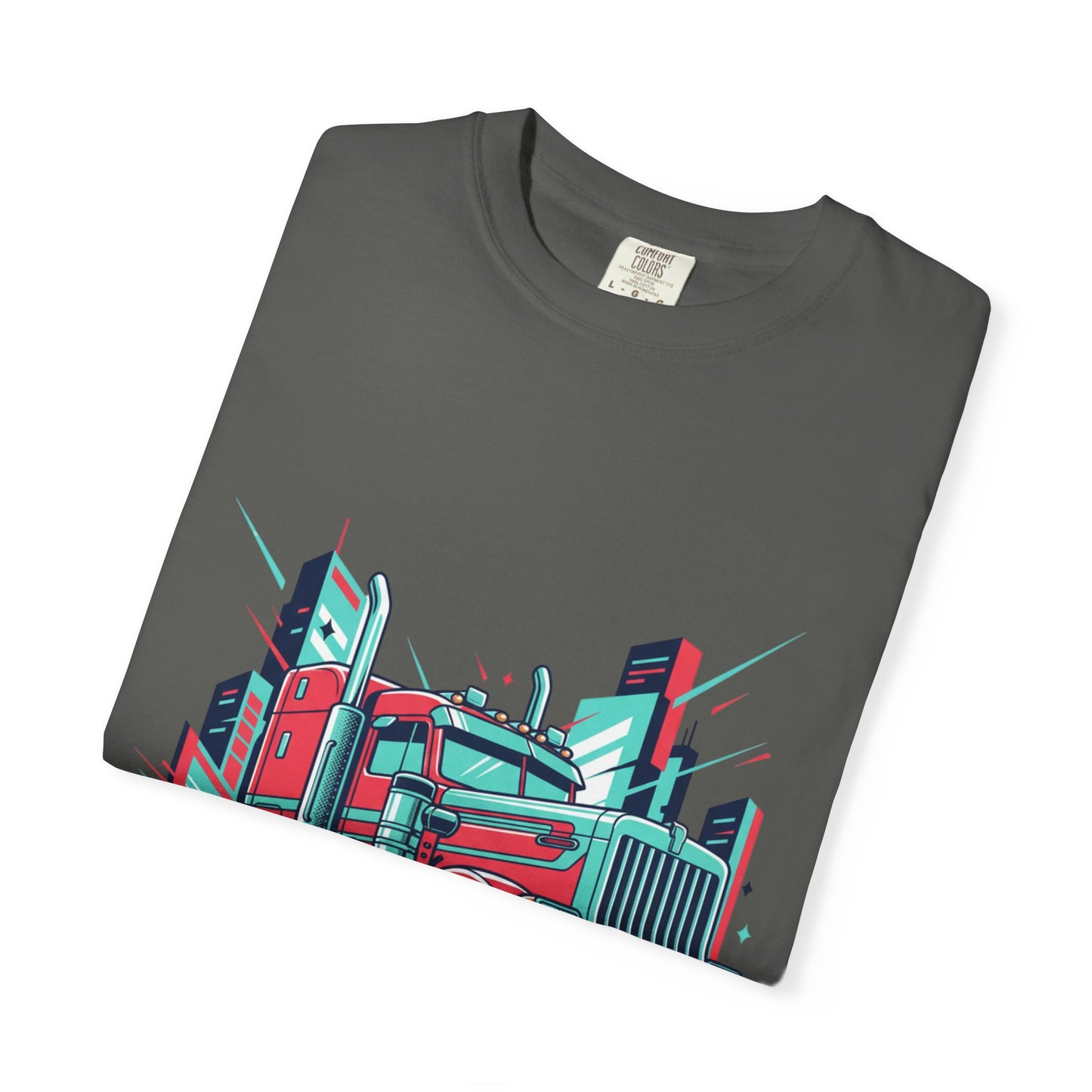 Road King Trucker T-Shirt — Retro Semi Truck Graphic Tee