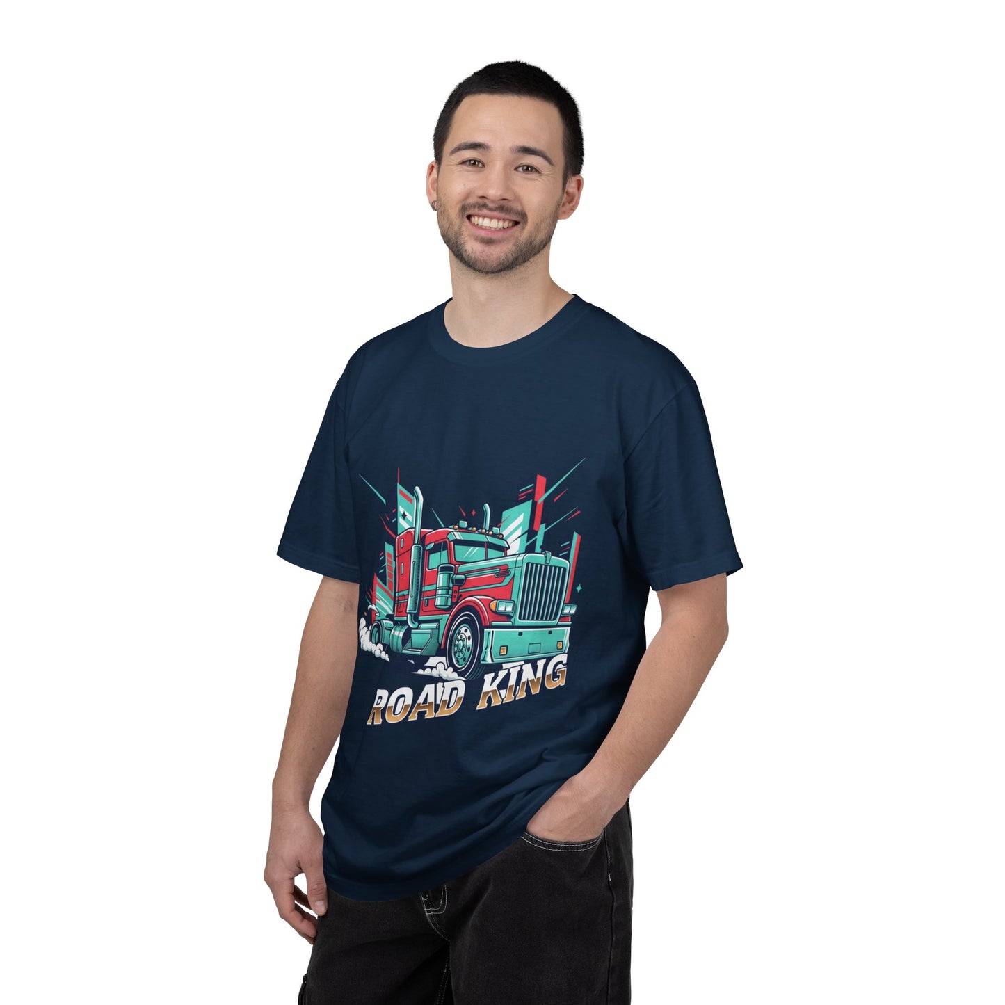 Road King Trucker T-Shirt — Retro Semi Truck Graphic Tee