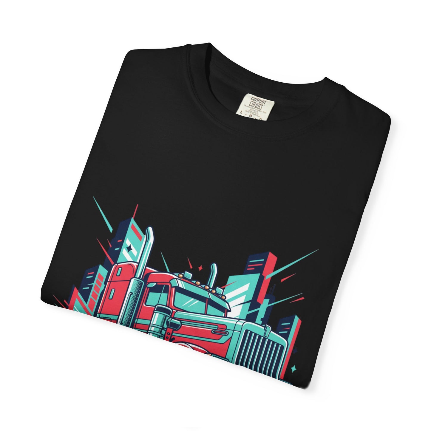 Road King Trucker T-Shirt — Retro Semi Truck Graphic Tee