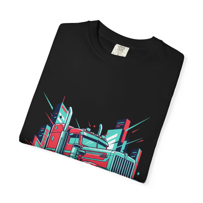 Road King Trucker T-Shirt — Retro Semi Truck Graphic Tee