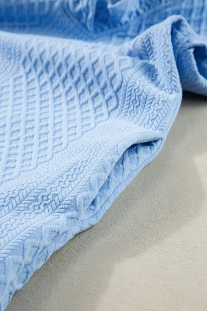 Ruffled V-Neck Cap Sleeve Mini Dress - Merit Sell