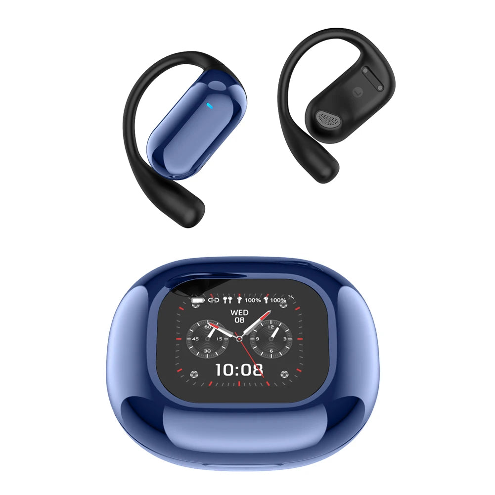 AI Language Translation Earbuds 144 Languages Bluetooth-Compatible 5.4 Translation Earphones for Travel Business Learning