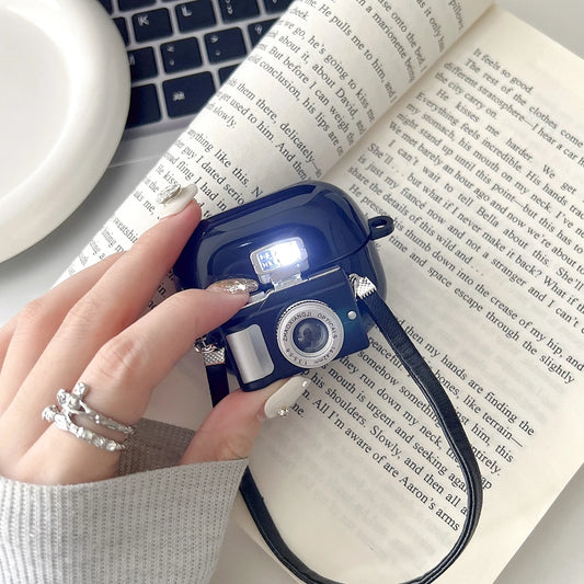 New creative flash camera ear case applies to for Samsung GalaxyBuds3/Buds3 pro headphone case