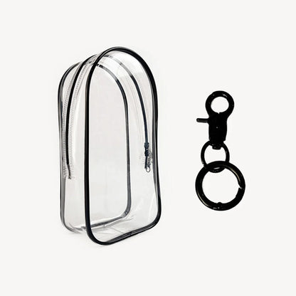 Ropa Labubu Transparent Protector Case Display Bag For 15/17cm Labubu V2 Storage Bag Doll Outfit Accessories【Only Case】