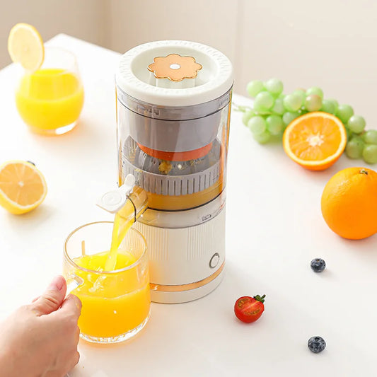 Portable Electric Juicer USB Charging Orange Lemon Fruit Blender Mini Household Wireless Automatic Fresh Citrus Juicer Of Travel