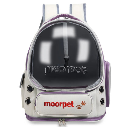 Universal Portable Transparent Large Capacity Breathable Backpack Pet Bag for Dogs And Cats Mobile Pet Carrier