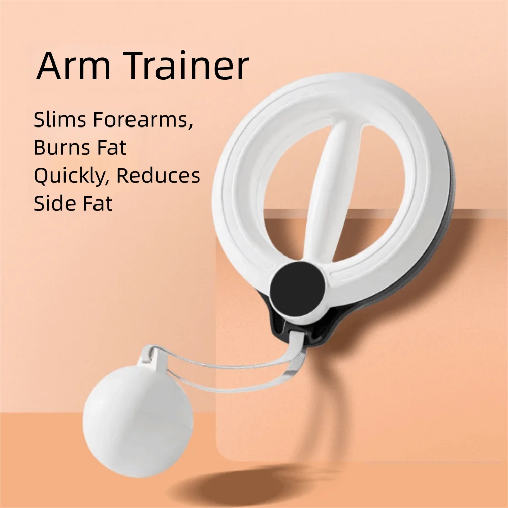 Strength Training Twister Arm Exerciser Adjustable Hand-cranked Wrist Strength Trainer Non Slip with 3 Display Modes