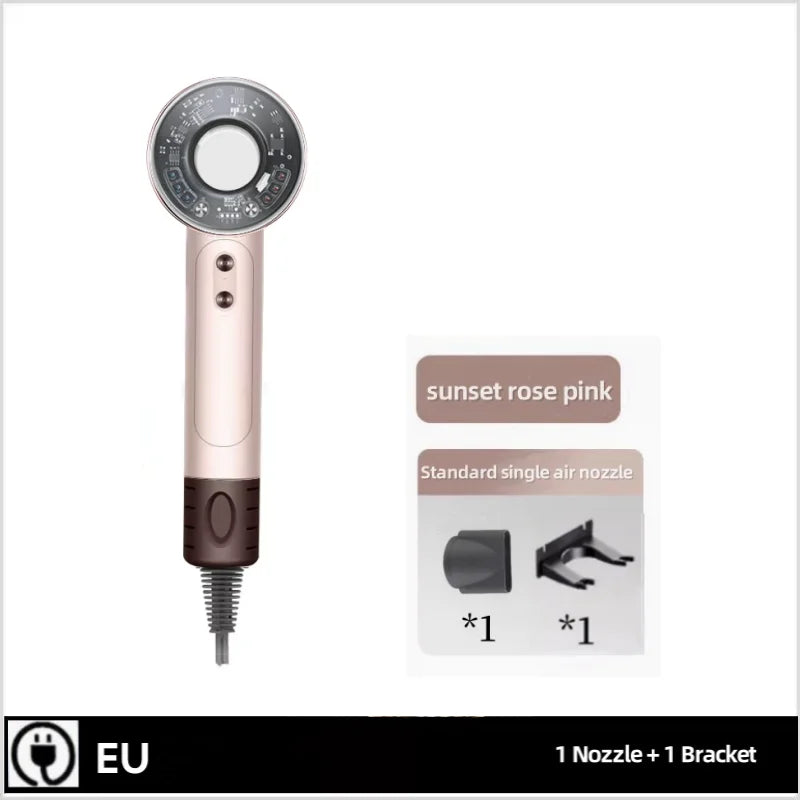 Super Hair Dryer Leafless High Speed Negative Ion Hair Care 160000RPM Fas Dry 220V Super Home Hair Salon Blow Dryer