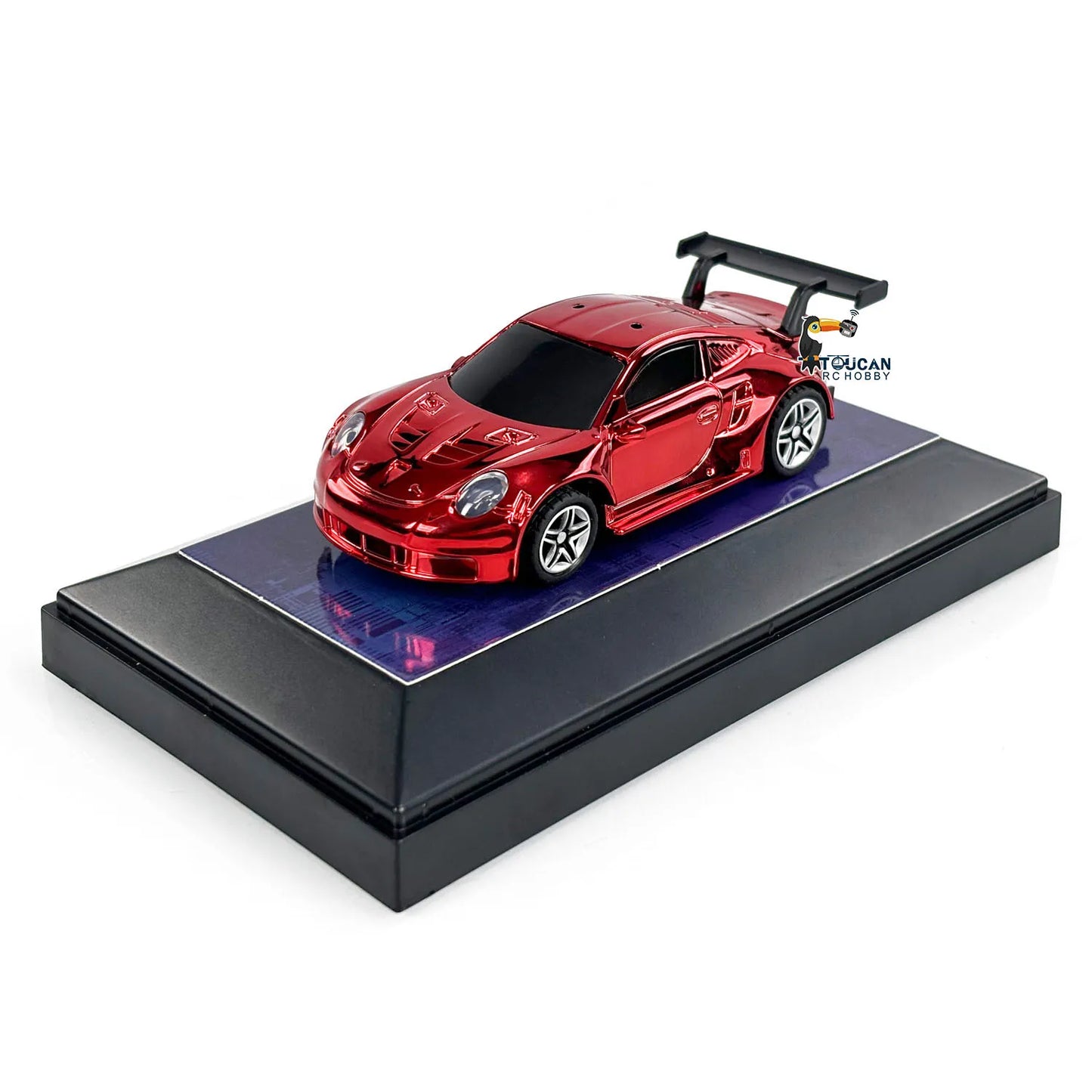 Mini Toy 1/43 Scale RC Racing Difting Car 2.4G RTR with LED lights Remote Control Electric High Speed Car Model Gifts for Boys