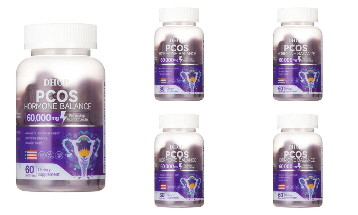 Ovary Soft Candy 60pcsWomen's Inositol Cranberry Polycystic Soft Candy Care for Women's Health Helps Support Regular Cycles