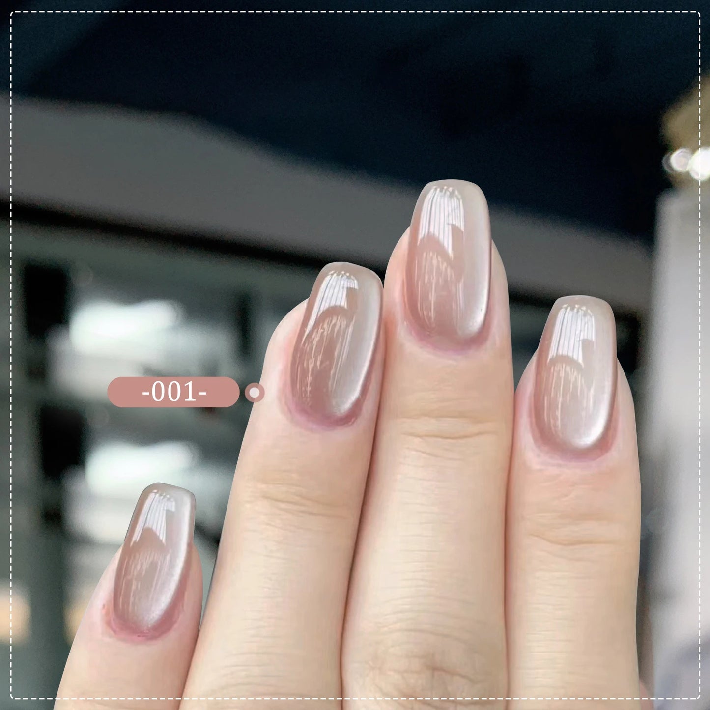 8ml Sparkling Water Light Cat Eye Gel Semi Permanent Soak Off Holographic Crystal Magnetic Gel Polish For Nail Art DIY Manicure