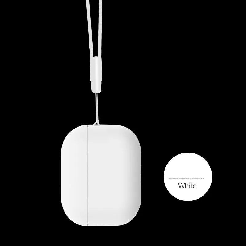 For AirPods Pro 3 2025 Case Silicone Protector for airpods Pro Front LED Visible Pro 2 Case cover with Lanyard for airpods pro 2 - Merit Sell