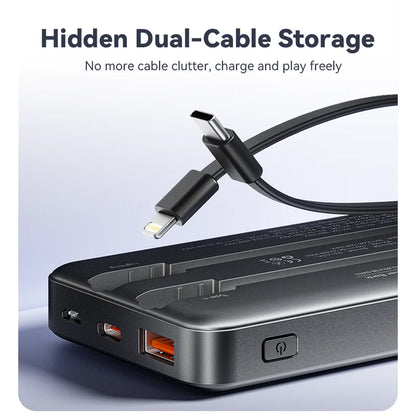 KUULAA powerbank 10000mAh powerbank 22.5W Portable Charger Fast Charging external battery power bank For iPhone 16 15 14 Xiaomi