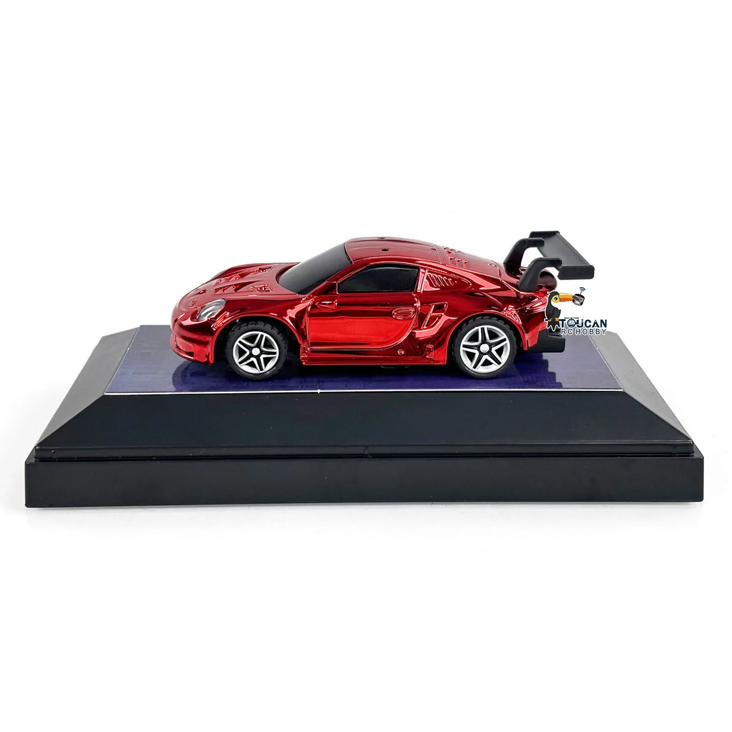 Mini Toy 1/43 Scale RC Racing Difting Car 2.4G RTR with LED lights Remote Control Electric High Speed Car Model Gifts for Boys