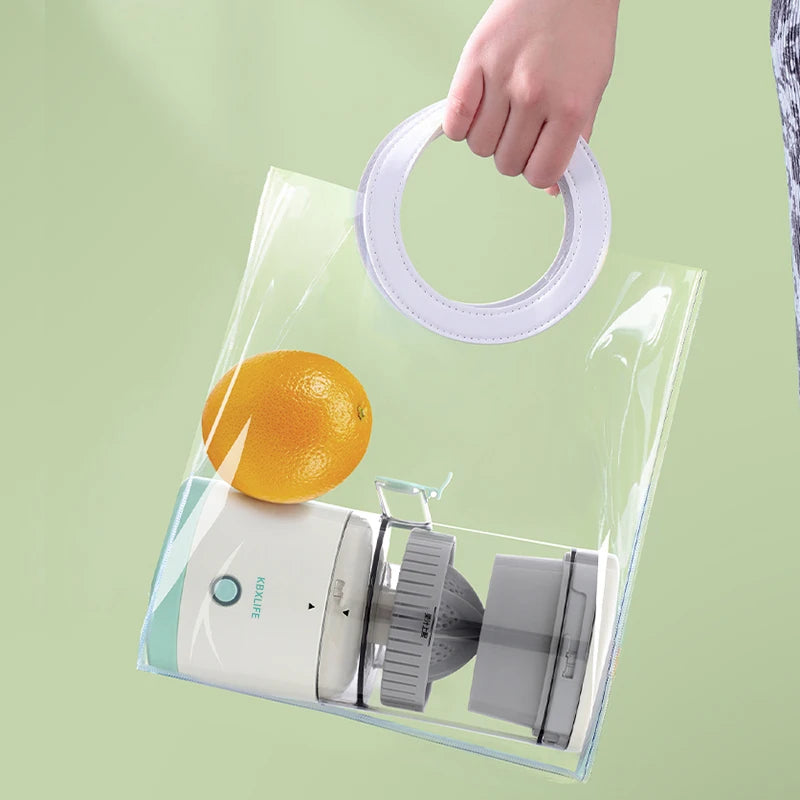 7.4V Electric Juicing Cup Orange Juicer Lemon Juice USB Chargeable Portable Squeezer Pressure Fruit Juicer for Home Kitchen