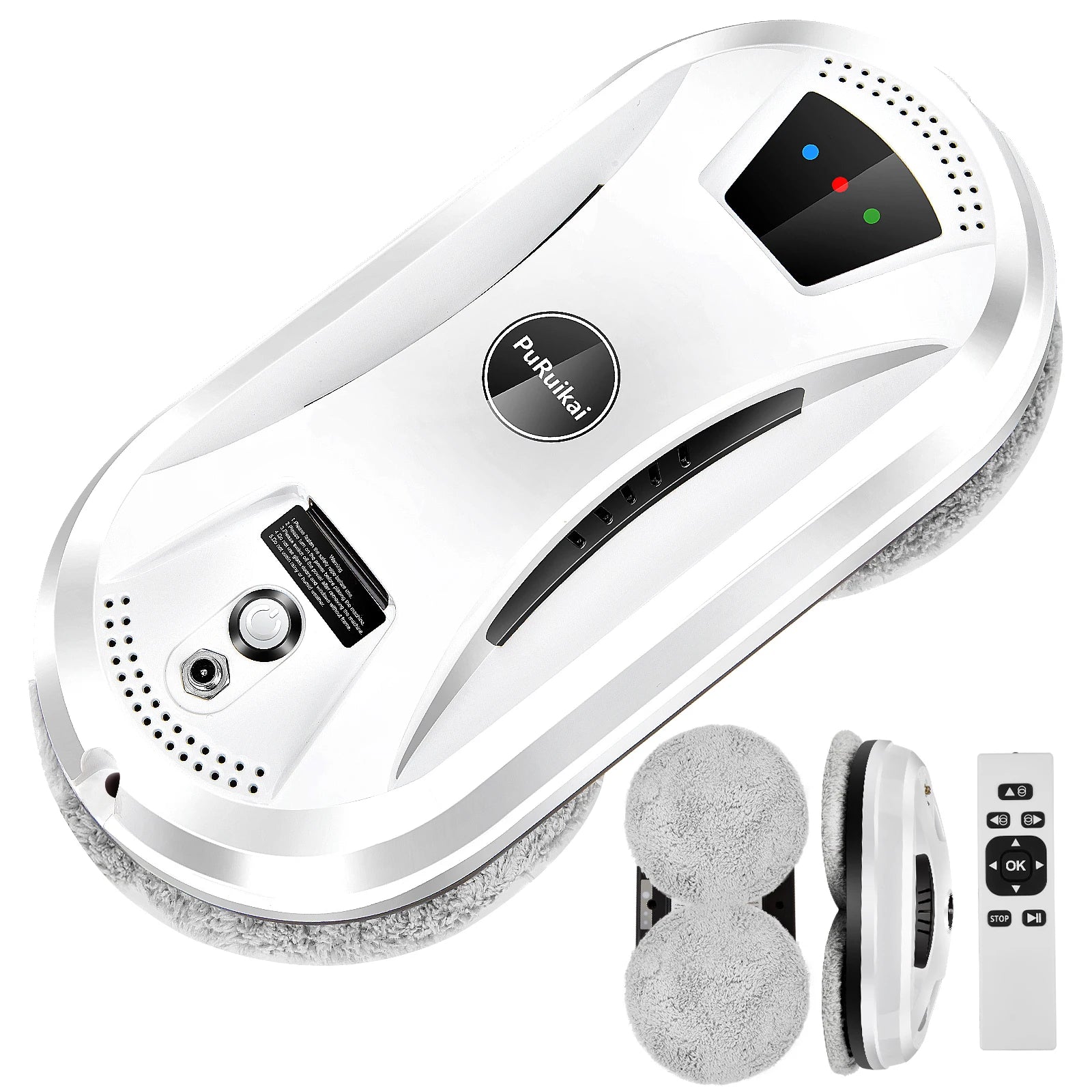 PuRuiKai Ultra thin Robot vacuum cleaner window cleaning robot window electric glass limpiacristales remote control for home - Merit Sell