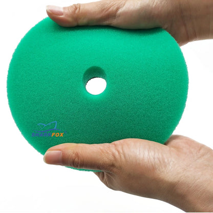 Sharkfox 3"(80mm)/5"(125mm)/6"(150mm) Buffing Polishing Sponge Pads Kit For Car Polisher Disc Buffer Foam Polish Pad - Merit Sell