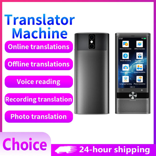 S10 Portable Smart Voice Translator 148 Online19 Offline Languages Real-time Photo Recording Translation 4G WIFI Smart Translate - Merit Sell