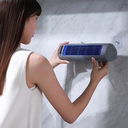 2000/1200mAh Portable Fan Electric Fan Air Conditioner Fan Quiet Wall Mount Desk Fan Tower Fan 3 Speed Rechargeable for Home