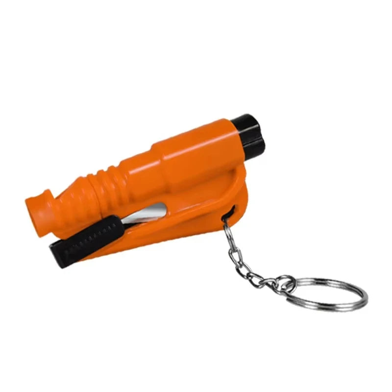 Car Safety Hammer Auto Emergency Glass Window Breaker Seat Belt Cutter Life-Saving Car Emergency Escape Hammer Survival Whistle - Merit Sell