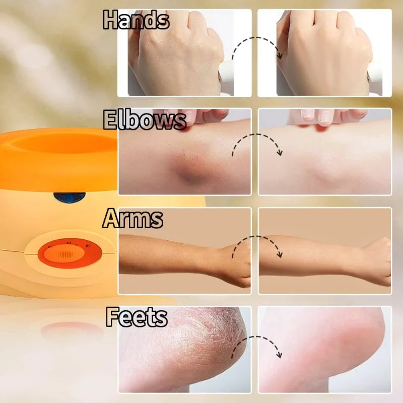 Epilator Hand Feet Paraffin Therapy Bath Wax Warmer Pot Heater  Salon Spa Equipment Hair Removal Moisturize and Soothe Dry Skin