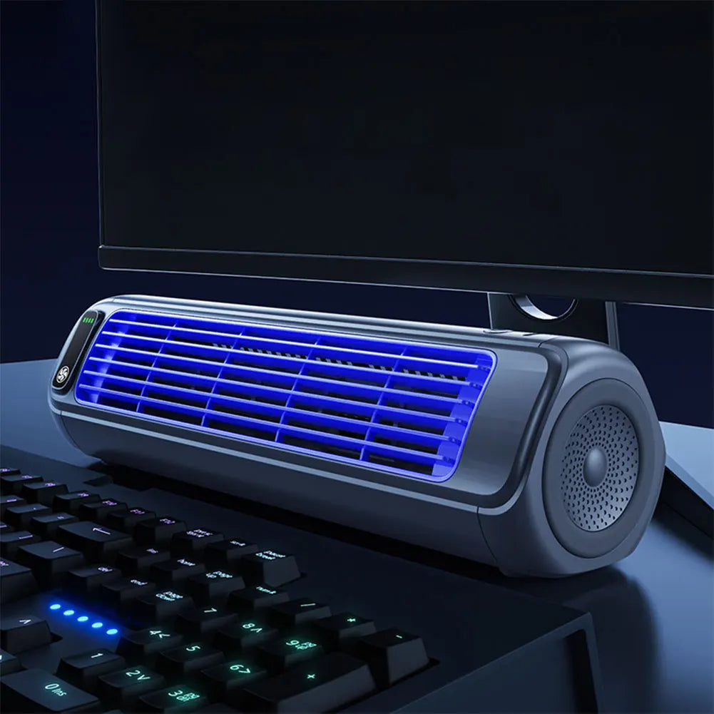 2000/1200mAh Portable Fan Electric Fan Air Conditioner Fan Quiet Wall Mount Desk Fan Tower Fan 3 Speed Rechargeable for Home