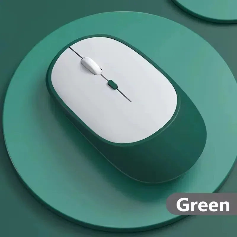 2025 New Wireless Mouse Bluetooth USB Silent Mice Adjustable DPI Ergonomic Design Rechargeable Gaming Mouse For Xiaomi Tablet