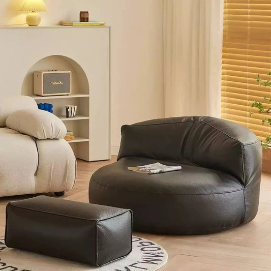 Single Bedroom Bean Bag Sofas With Filler Lazy Luxury Floor Bean Bag Sofas Lounge Chair Cute Relleno Para Puff Patio Furniture Merit Sell