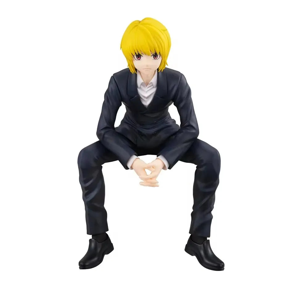 Original Genuine FURYU Hunter Hunter 14cm Kurapika Noodle Stopper PVC Anime Action Figure Toys Collection Model Gift Wholesale