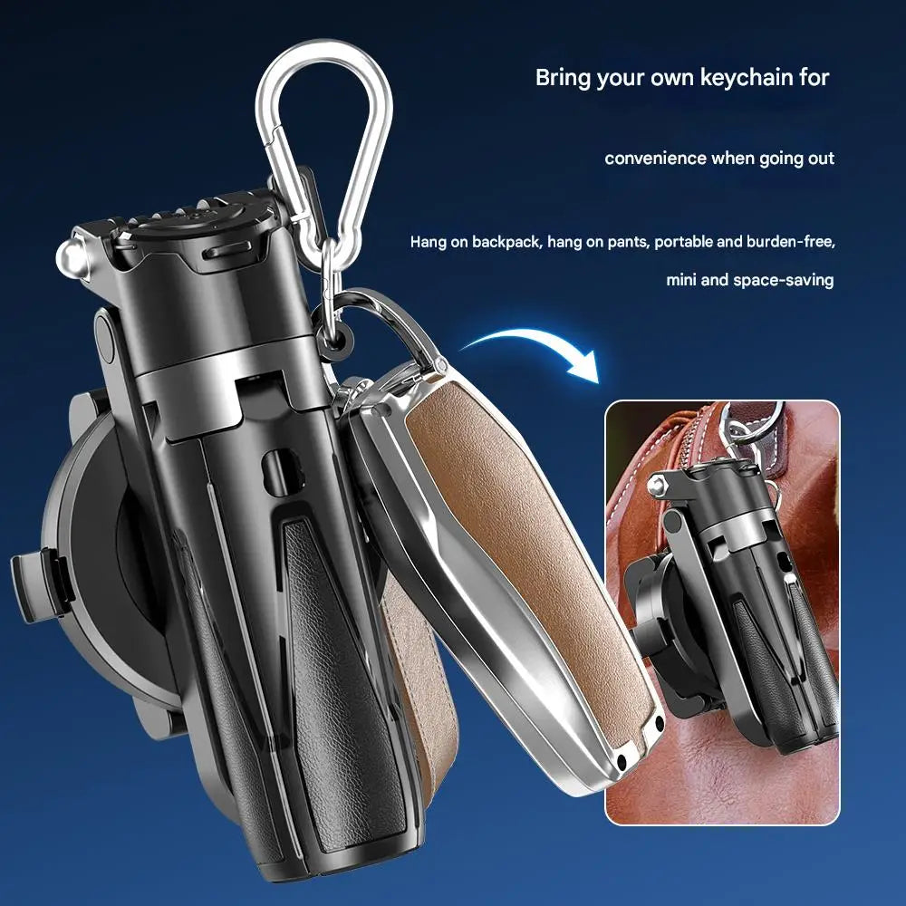 2025 New Upgraded Magnetic Design Mini Bluetooth Portable Telescopic Multi functional Tripod Phone Selfie Stick