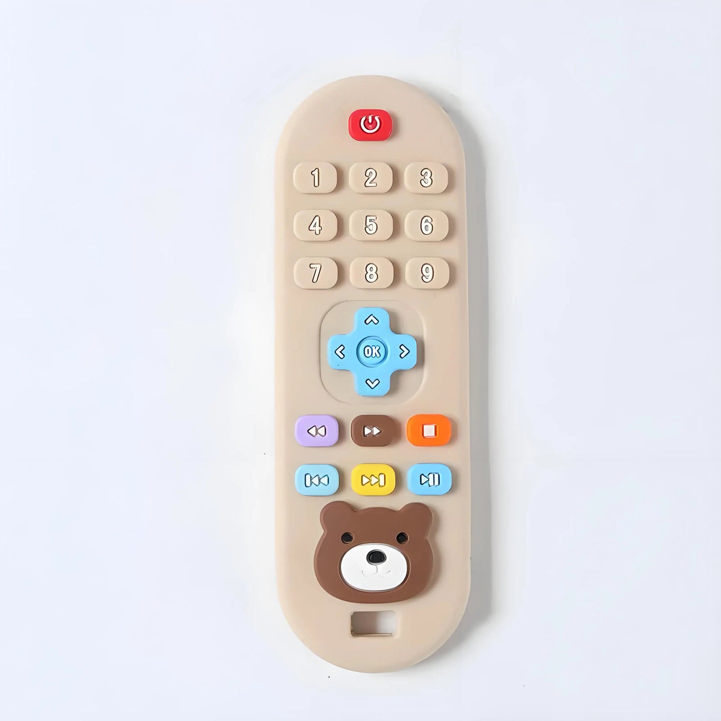 1/3pcs Teether toys remote control baby baby teeth use for boy and girls holiday gift remote control shape silicone teething toy