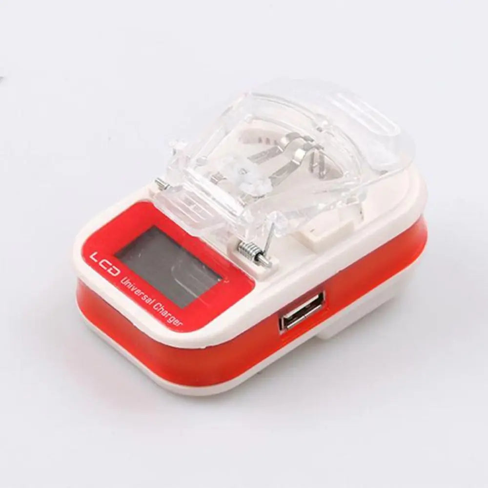 Phone Battery Portable with LCD Indicator Screen Phone Accessories USB Adapter Battery Charger Universal Charger Charging Dock