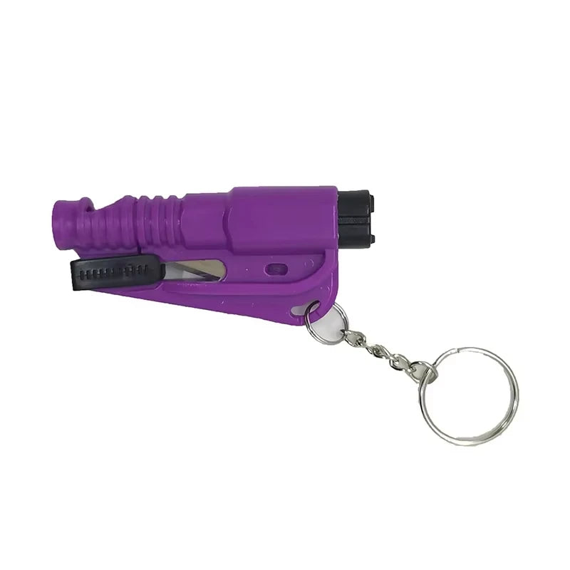 Car Safety Hammer Auto Emergency Glass Window Breaker Seat Belt Cutter Life-Saving Car Emergency Escape Hammer Survival Whistle - Merit Sell