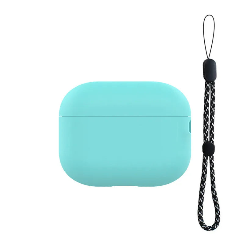 For AirPods Pro 3 2025 Case Silicone Protector for airpods Pro Front LED Visible Pro 2 Case cover with Lanyard for airpods pro 2 - Merit Sell