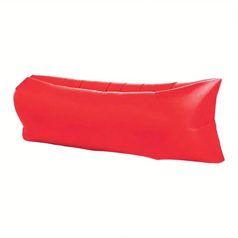 Inflatable Lazy Sofa Bed, Portable Camping Sofa Mattress, Foldable Festival Recliner for Outdoor Beach outskirts single-person