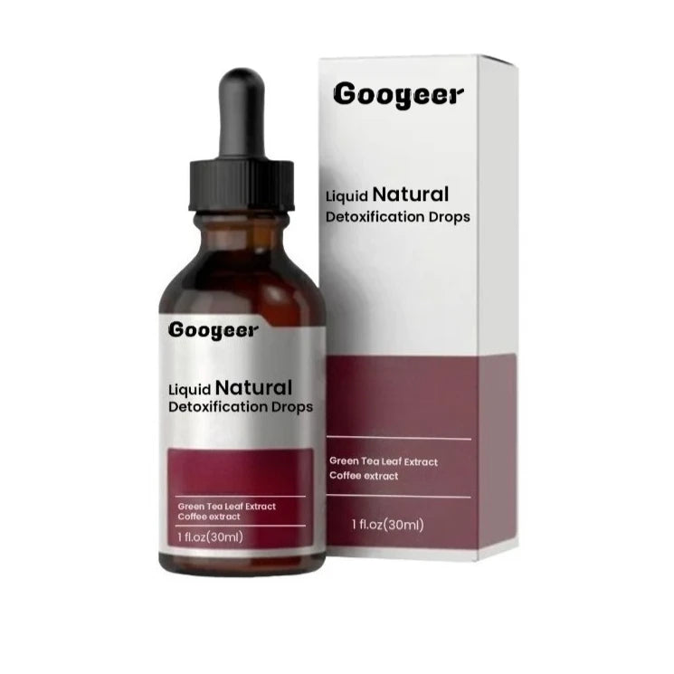 Herbal Blend Liquid Drops with Green Tea Extract Coffee Extract Grapeseed Oil & Nasturtium, General Wellness Formula, 30ml