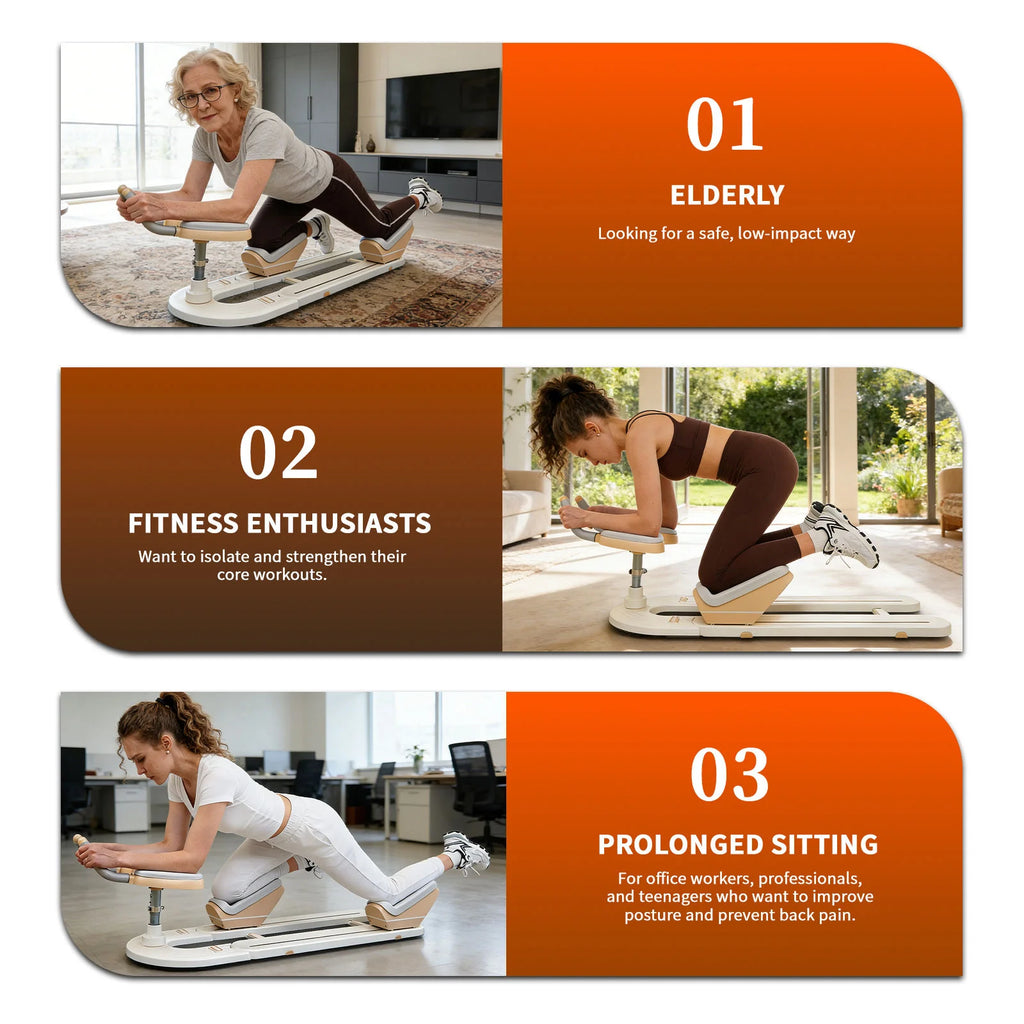 Silent Spine Twist Trainer Home Gym Waist Fitness Machine Abdominal Core Workout Equipment Back Stretch Office Elderly 100KG
