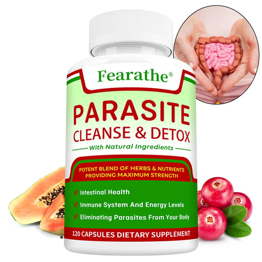 Parasite Cleanse & Detox Capsules - Promote Intestinal Cleansing and Detoxification, Relieve Constipation Supplements