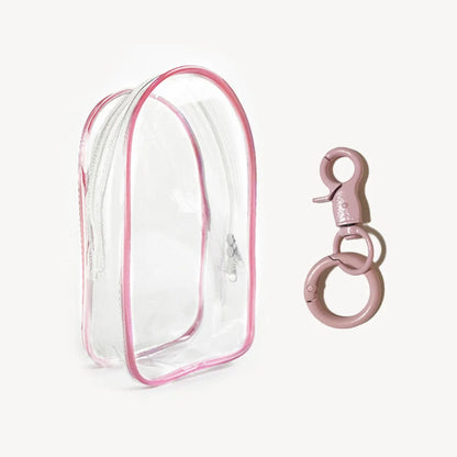 Ropa Labubu Transparent Protector Case Display Bag For 15/17cm Labubu V2 Storage Bag Doll Outfit Accessories【Only Case】