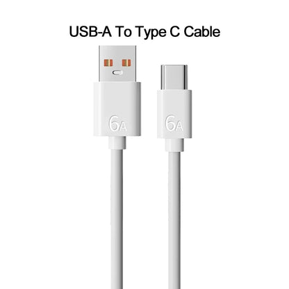 PD 66W Fast Charging Cable USB Type C Cable For iPhone 16 15 Pro Max Xiaomi 13 Huawei  P30 Notebook USB A to Type C Cable