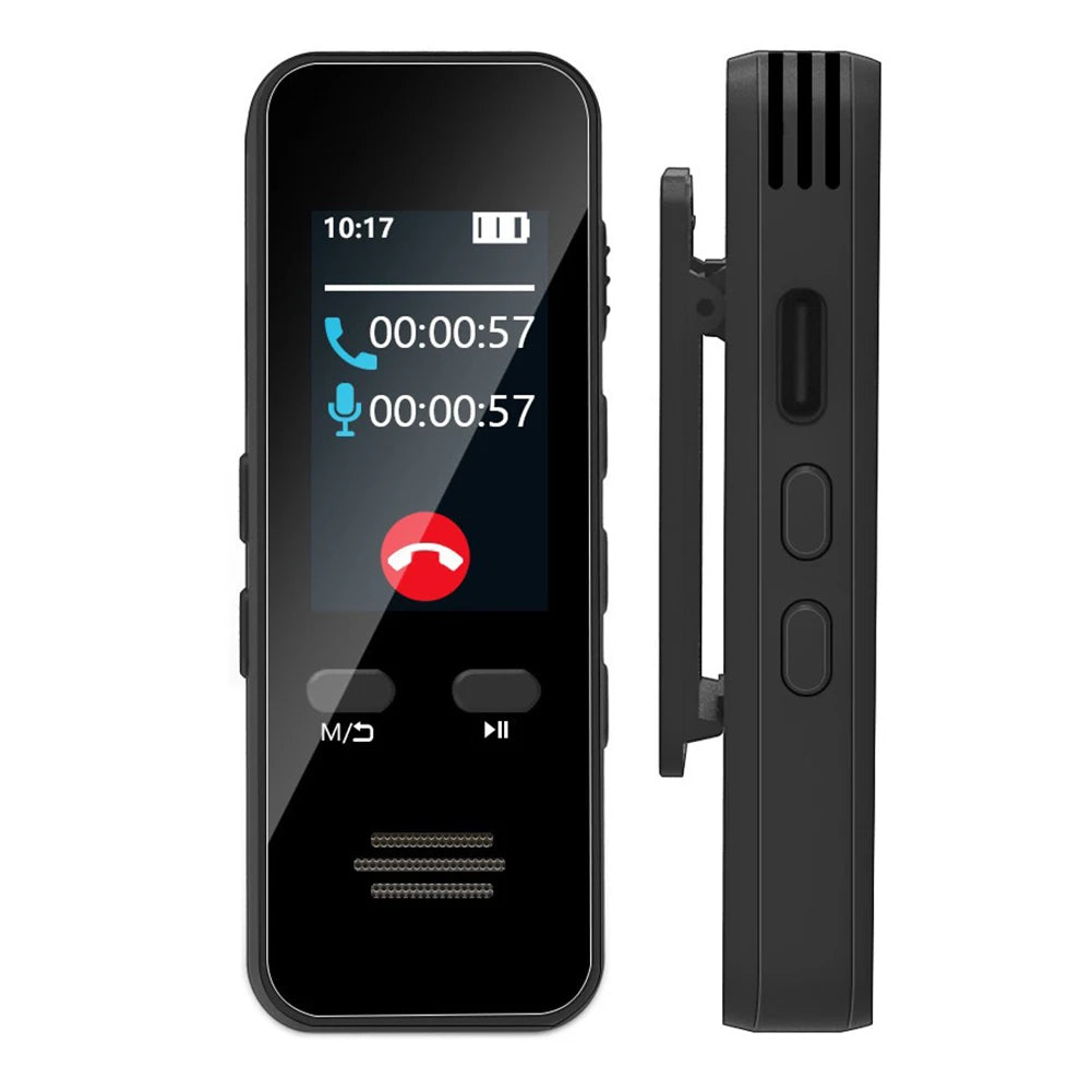 Digital Audio Voice Recorder Bluetooth-Compatible with Playback Phone Call Recording Pen Noise Reduction for Lectures Meetings - Merit Sell