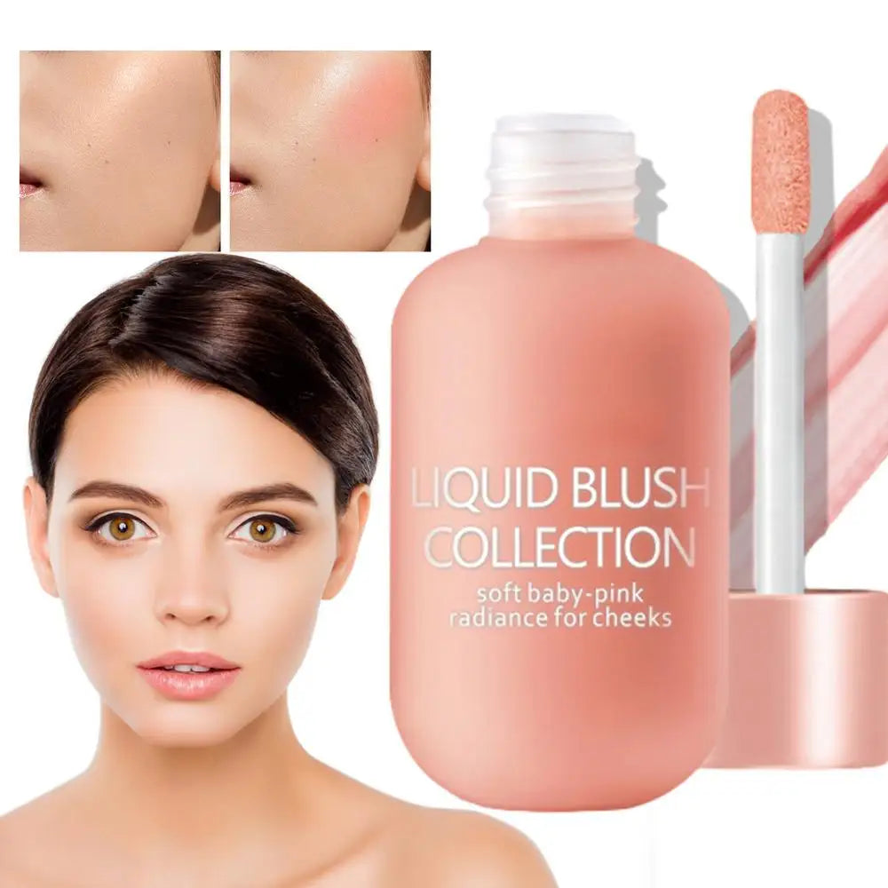 New Liquid Cheek Blush Facial Nourishing Blusher Gel Cream Multi-purpose For Eyes Lips Makeup Blush Stick Cosmetics