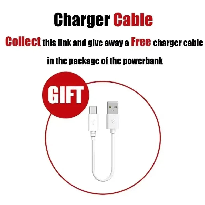 OnePlus 200000mA High Capacity Power Bank 120W Super Fast Charging Battery LED Digital Display Powerbank For Xiaomi Iphone