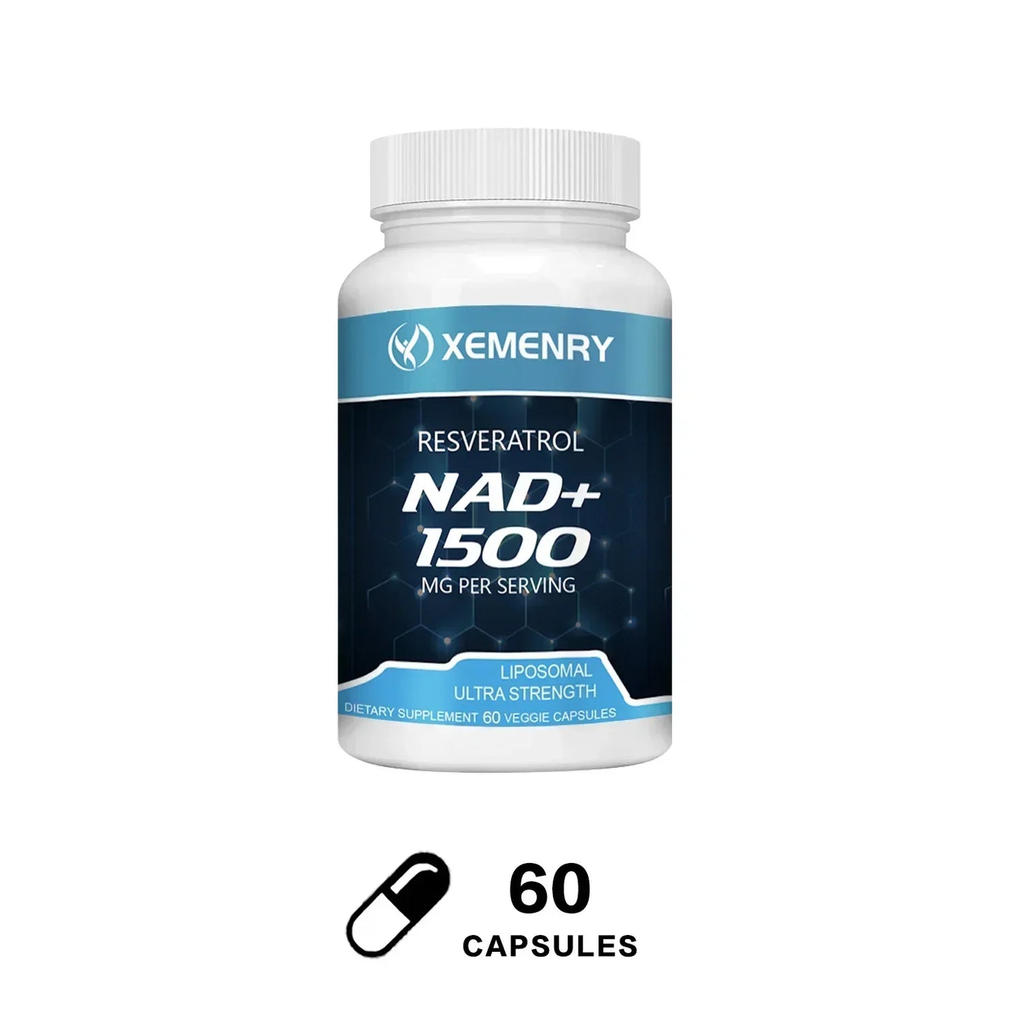 NAD + Resveratrol - Anti aging, Boost Energy, Cell Repair and Skin Health